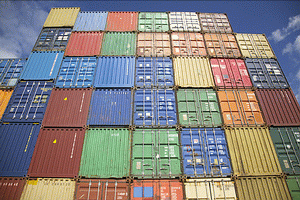 контейнеры в порту