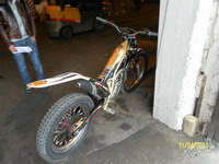 Мотоцикл для отправки